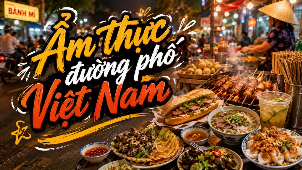 Ẩm thực đường phố Việt Nam – Đa dạng, gần gũi và đậm bản sắc