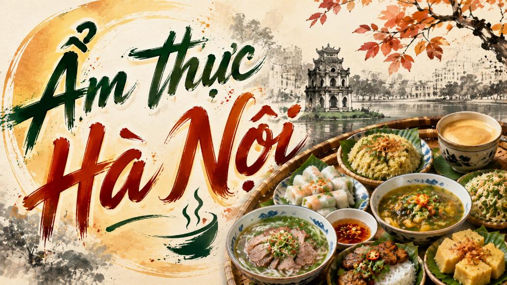 Ẩm thực Hà Nội – Tinh tế, thanh vị và đậm nét truyền thống