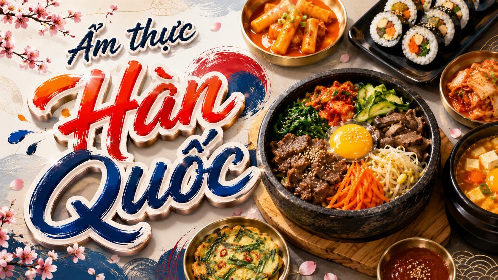 Ẩm thực Hàn Quốc – Khám phá những món ăn đặc trưng xứ kim chi