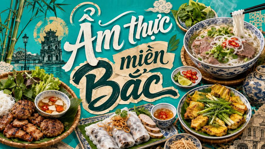 Ẩm thực miền Bắc – Hương vị thanh nhẹ và nét đặc trưng vùng miền