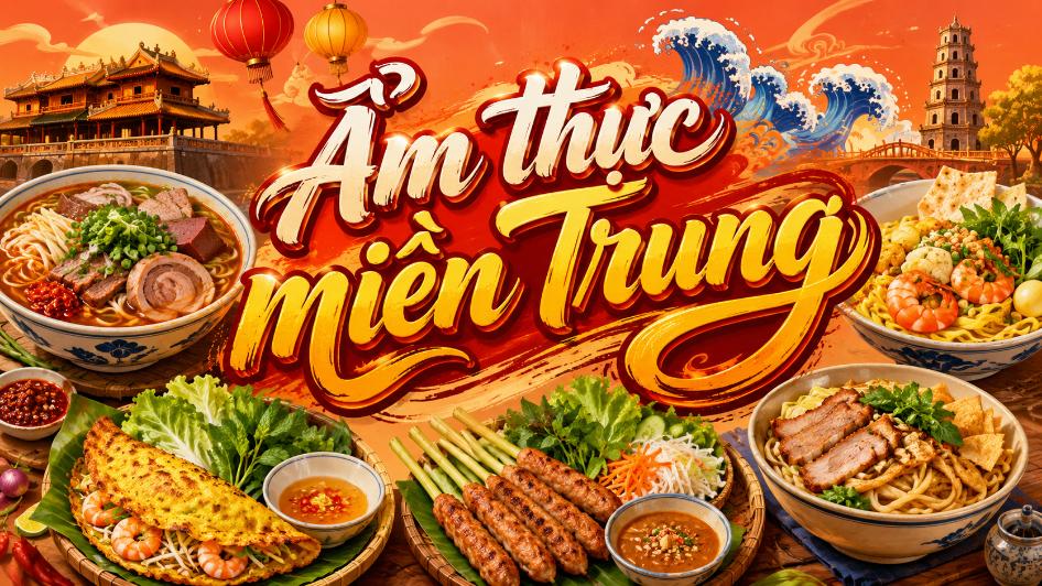 Ẩm thực miền Trung – Đậm đà, đa dạng và giàu bản sắc
