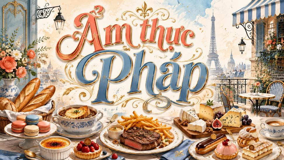 Ẩm thực Pháp – Khám phá những món ăn tinh tế và nổi tiếng