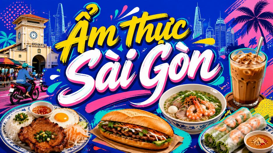 Ẩm thực Sài Gòn – Đa dạng, sôi động và đầy hương vị