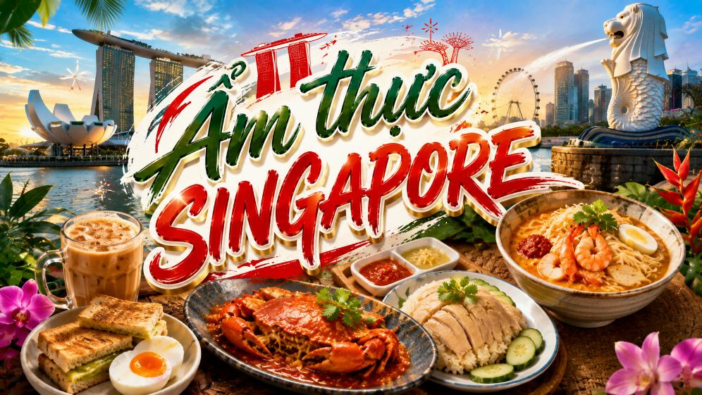Ẩm thực Singapore – Khám phá những món ăn đặc trưng nổi tiếng