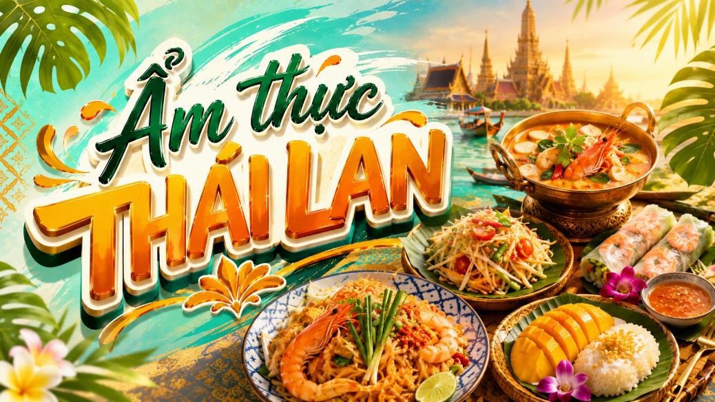 Ẩm thực Thái Lan – Khám phá những món ăn đặc trưng xứ Chùa Vàng