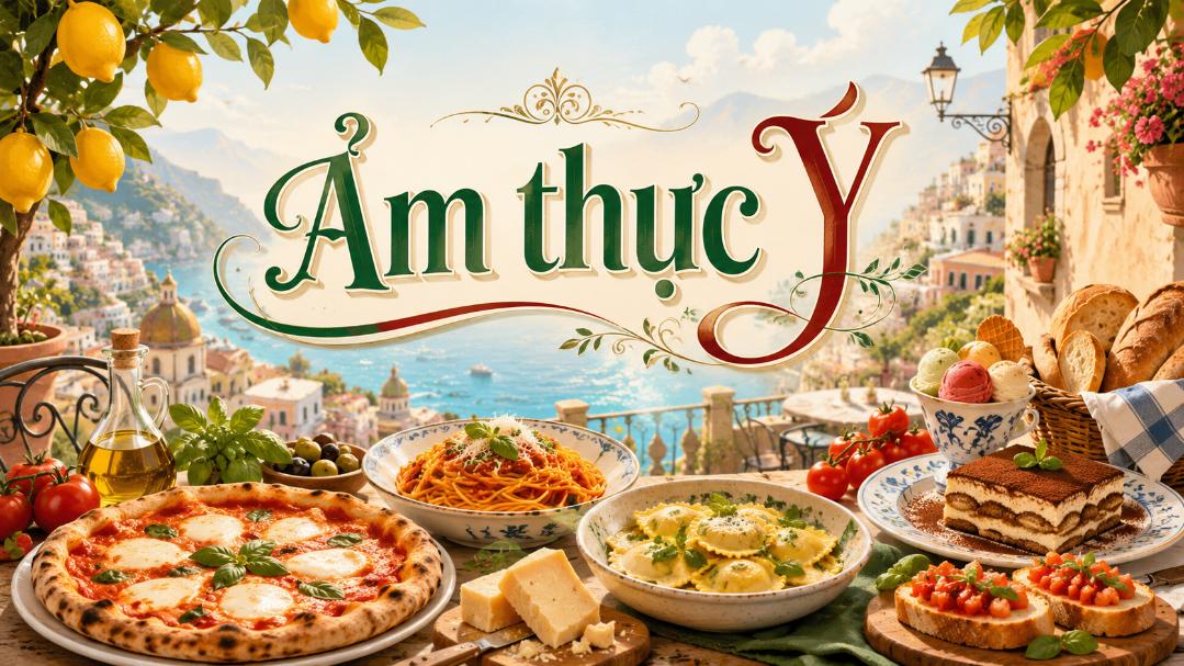 Ẩm thực Ý – Khám phá những món ăn đặc trưng nổi tiếng
