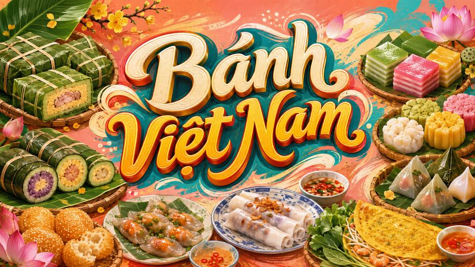 Bánh Việt Nam – Khám phá các loại bánh truyền thống đặc trưng