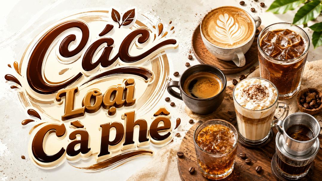 Các loại cà phê phổ biến – Đặc điểm và cách thưởng thức