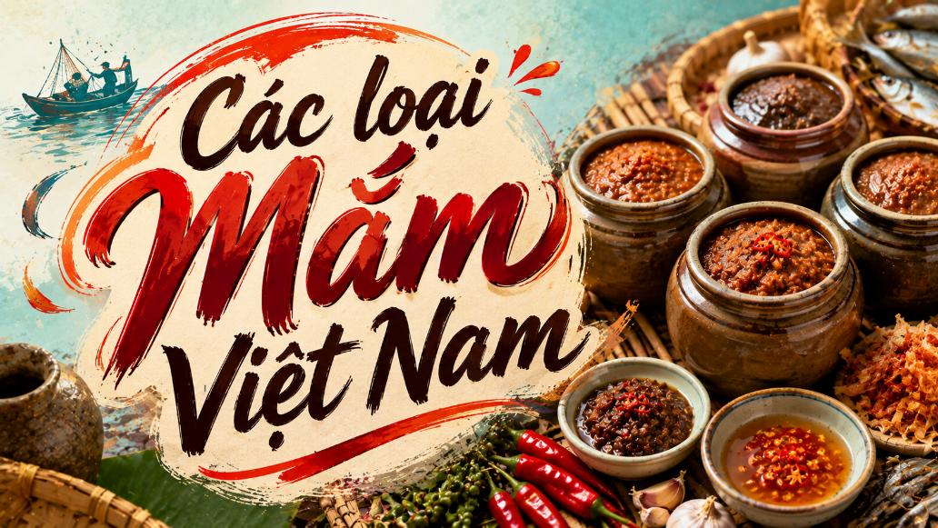 Các loại mắm Việt Nam – Hương vị đặc trưng của ẩm thực vùng miền