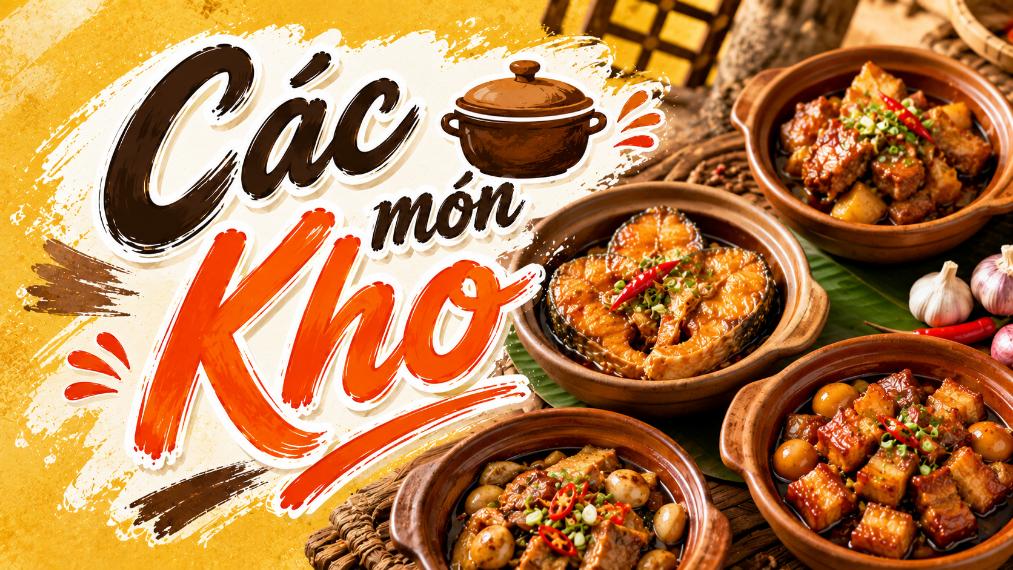 Các món kho – Gợi ý món ngon đậm đà cho bữa cơm gia đình