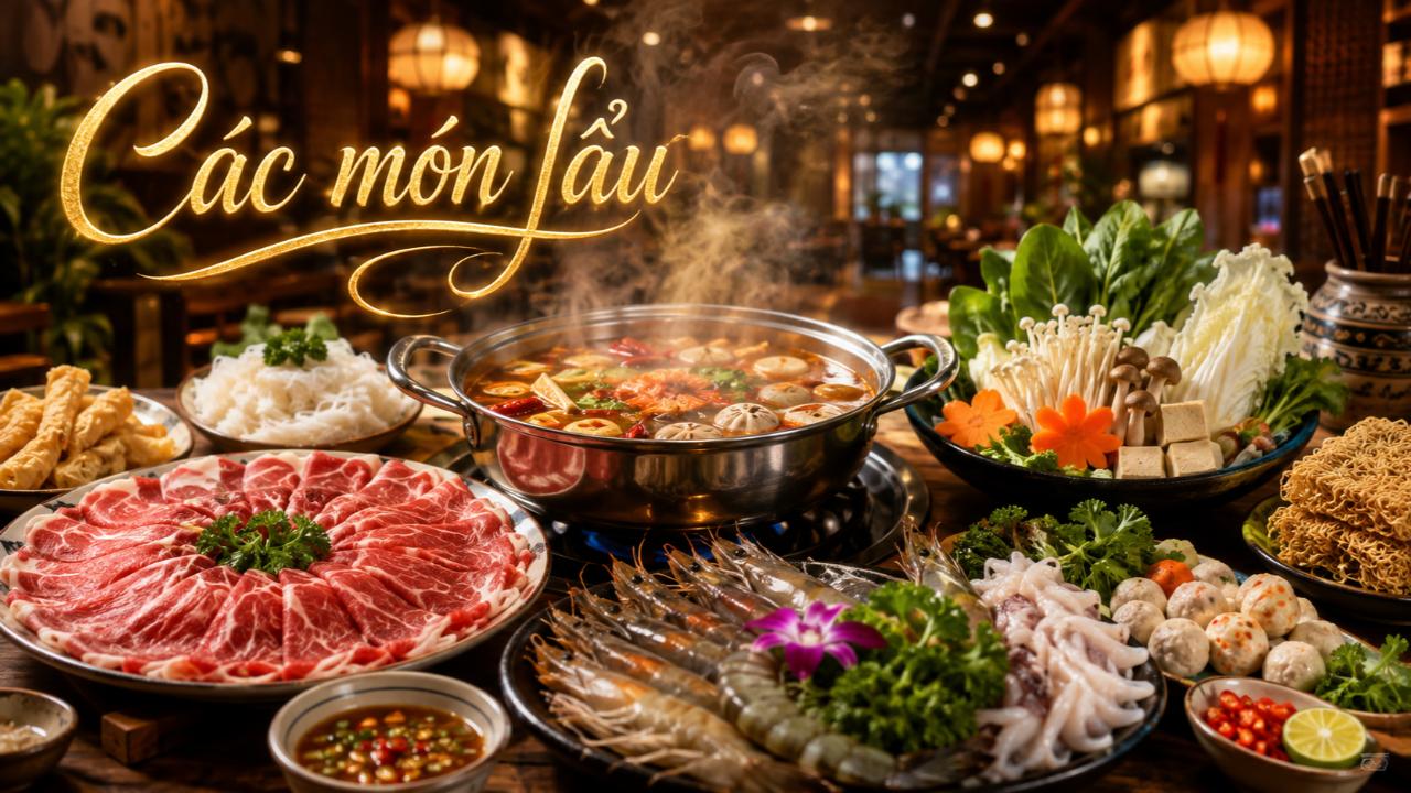 Các Món Lẩu Hấp Dẫn – Quây Quần Bên Nồi Lẩu, Trọn Vị Sum Vầy