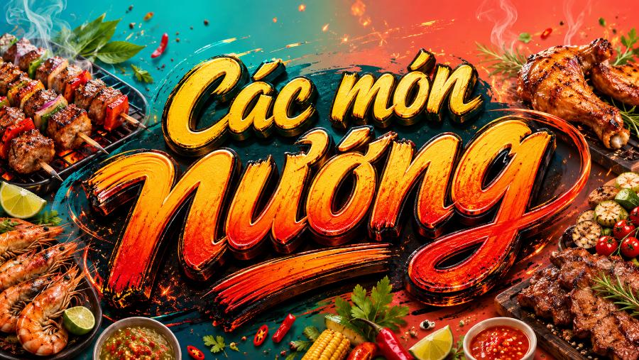 Các món nướng – Gợi ý món ngon hấp dẫn, dễ làm tại nhà