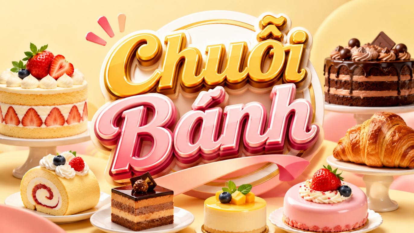 Chuỗi bánh – Những thương hiệu và mô hình phổ biến