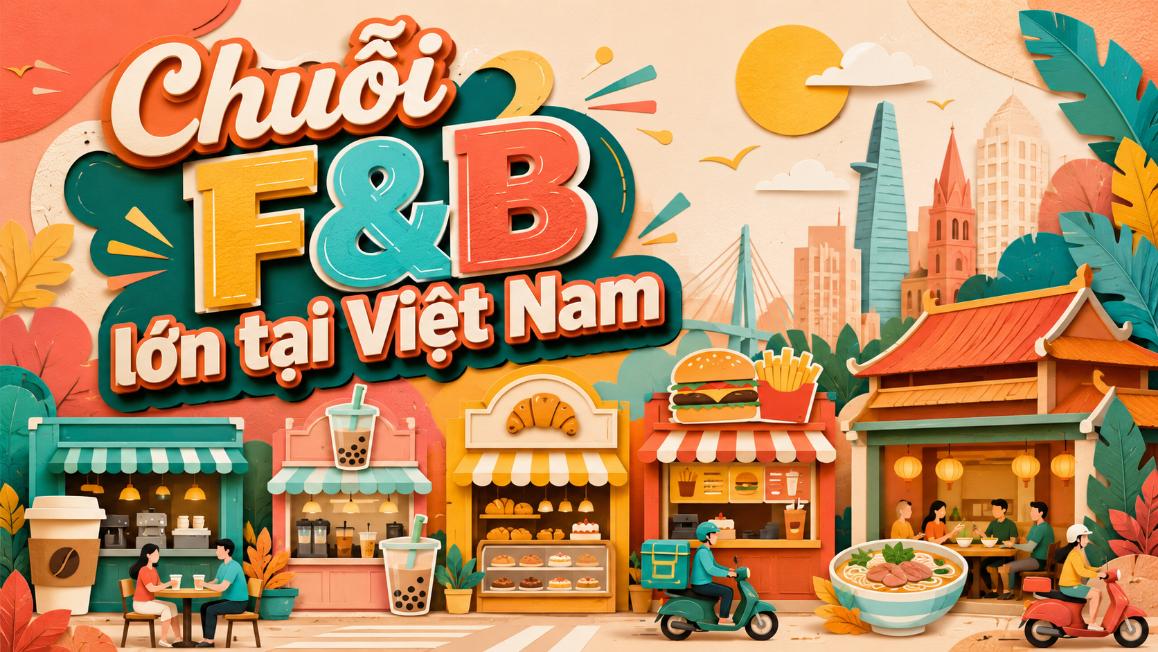 Chuỗi F&B lớn tại Việt Nam – Những thương hiệu nổi bật trên thị trường