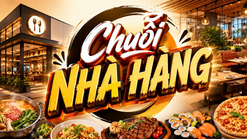 Chuỗi nhà hàng – Những mô hình phổ biến và thương hiệu nổi bật