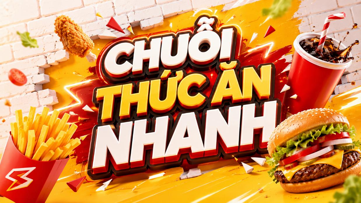 Chuỗi thức ăn nhanh – Những thương hiệu và mô hình phổ biến