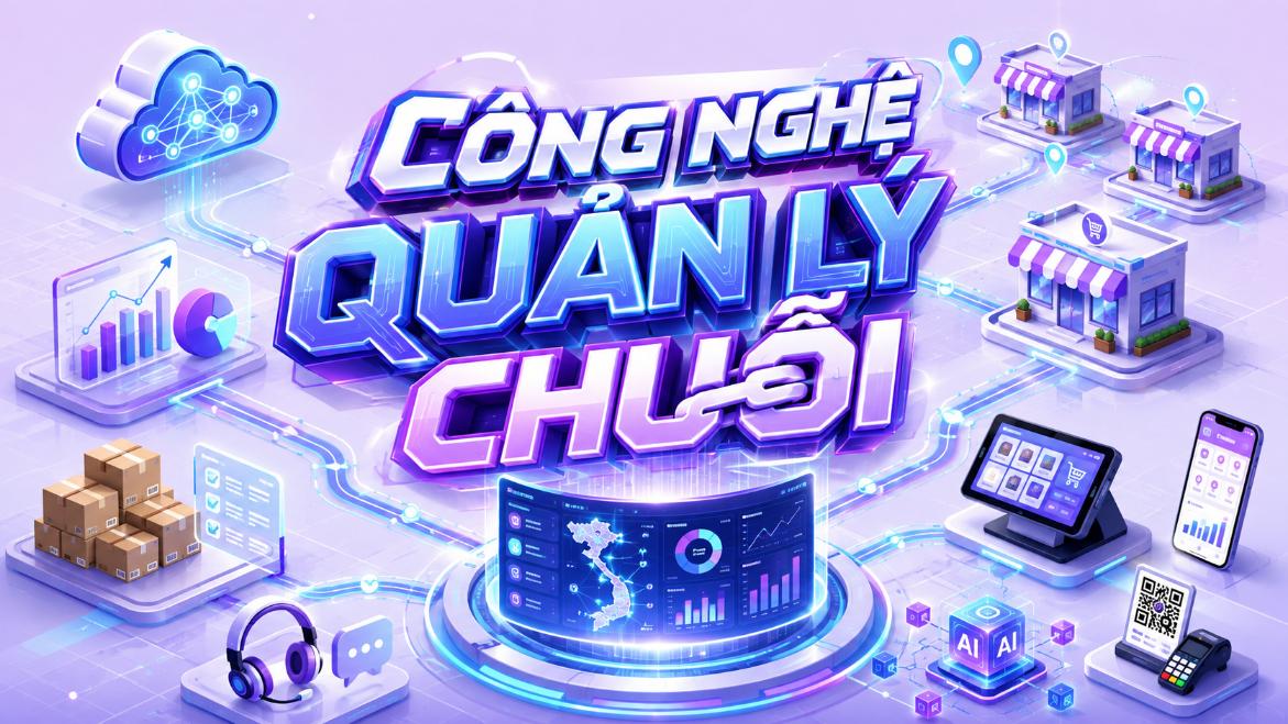 Công nghệ quản lý chuỗi – Công cụ giúp vận hành hệ thống hiệu quả