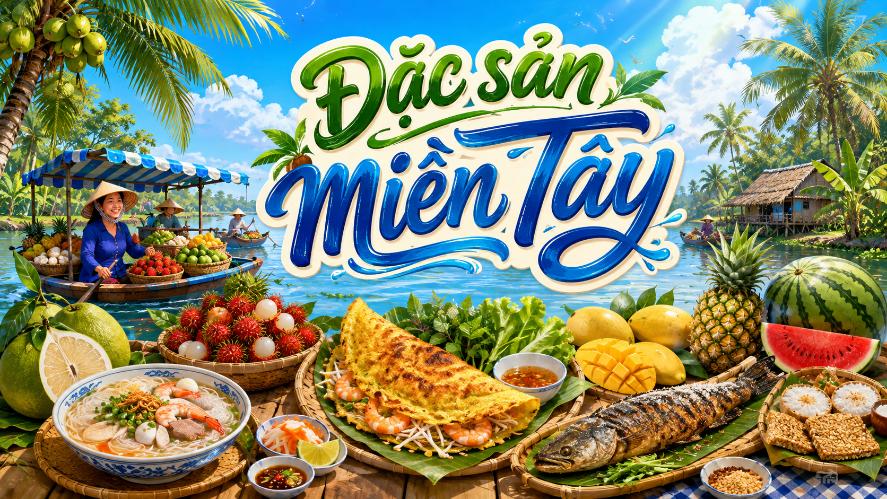 Đặc sản miền Tây – Những món ngon dân dã đậm chất sông nước