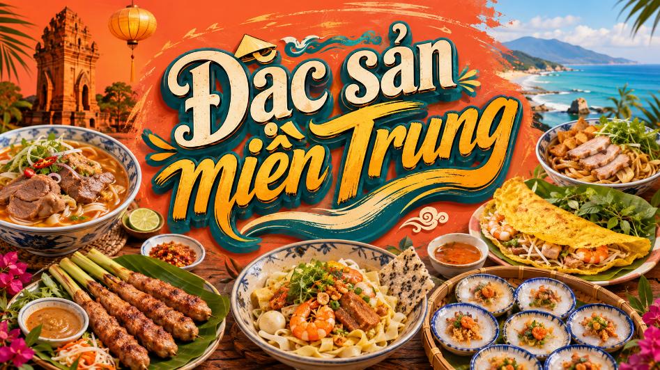 Đặc sản miền Trung – Khám phá món ngon đặc trưng từng vùng