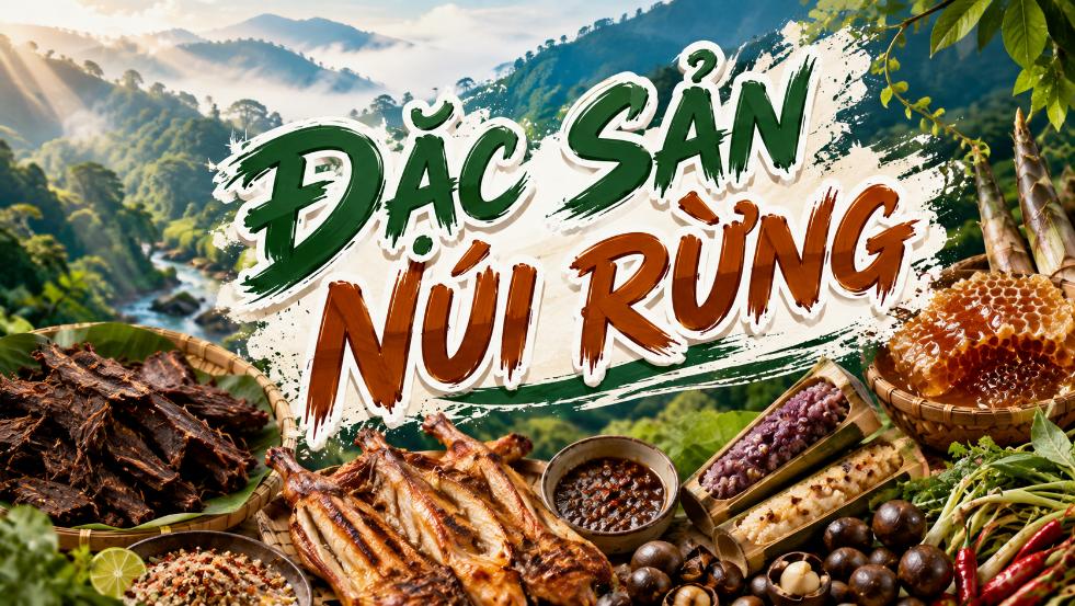 Đặc sản núi rừng – Hương vị mộc mạc từ vùng cao Việt Nam