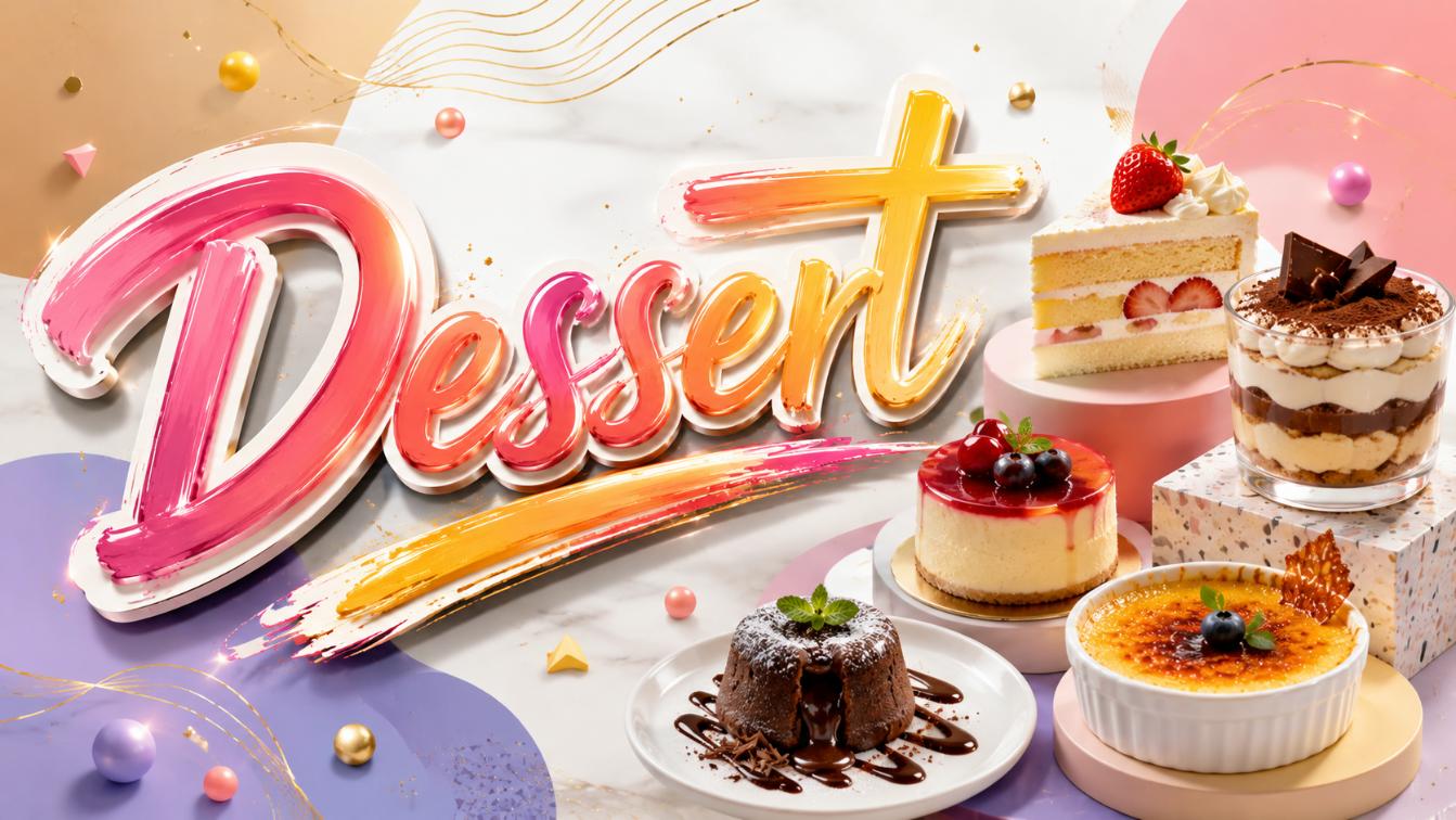 Dessert – Gợi ý các món tráng miệng ngon, dễ thưởng thức