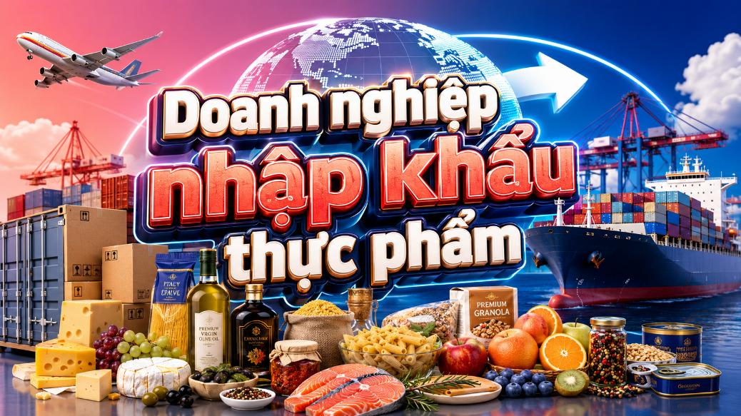 Doanh nghiệp nhập khẩu thực phẩm – Vai trò và mô hình hoạt động
