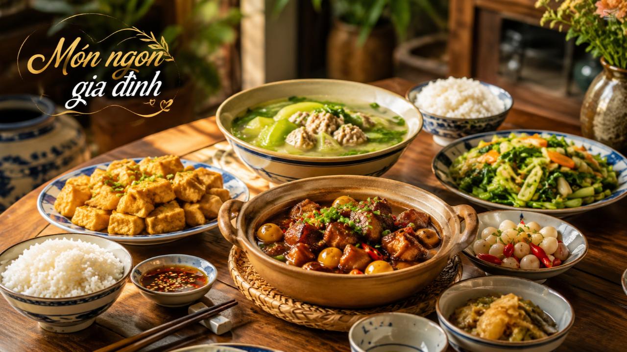 Gợi Ý Bữa Cơm Gia Đình Ấm Cúng, Cả Nhà Đều Mê