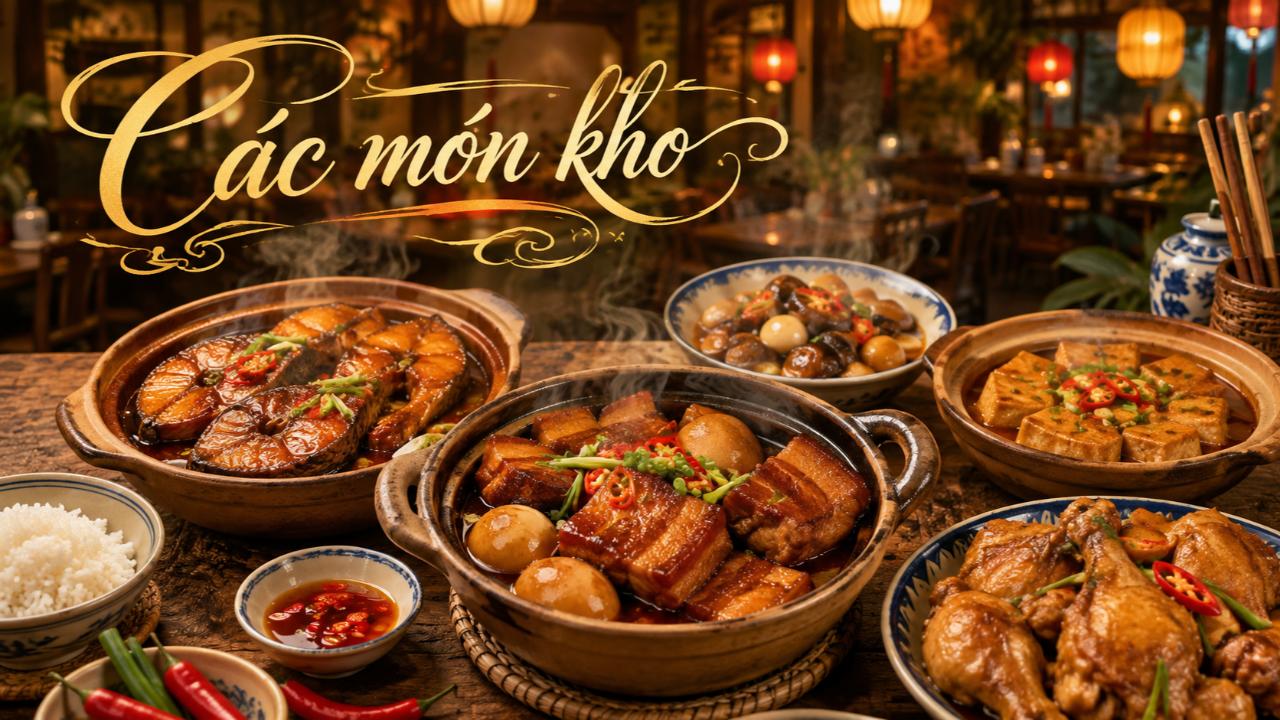 Khám Phá Các Món Kho – Đậm Đà Hương Vị Bữa Cơm Nhà