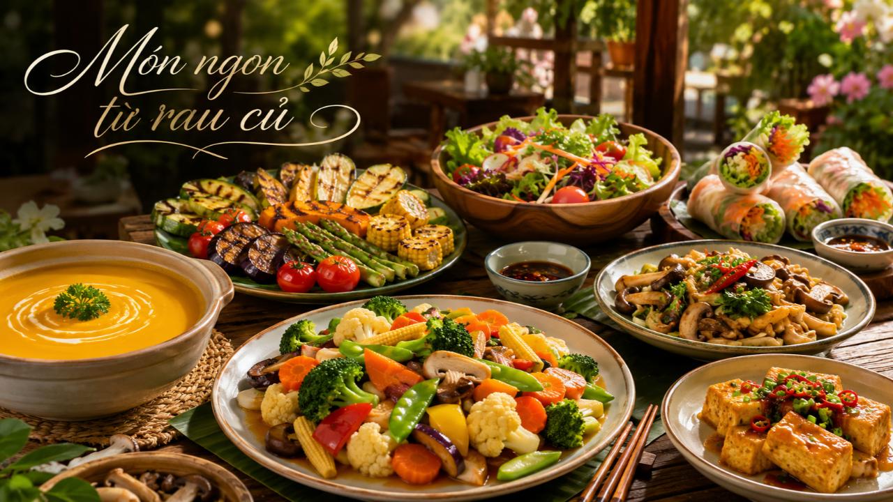 Khám Phá Món Ngon Từ Rau Củ – Đơn Giản Mà Tròn Vị