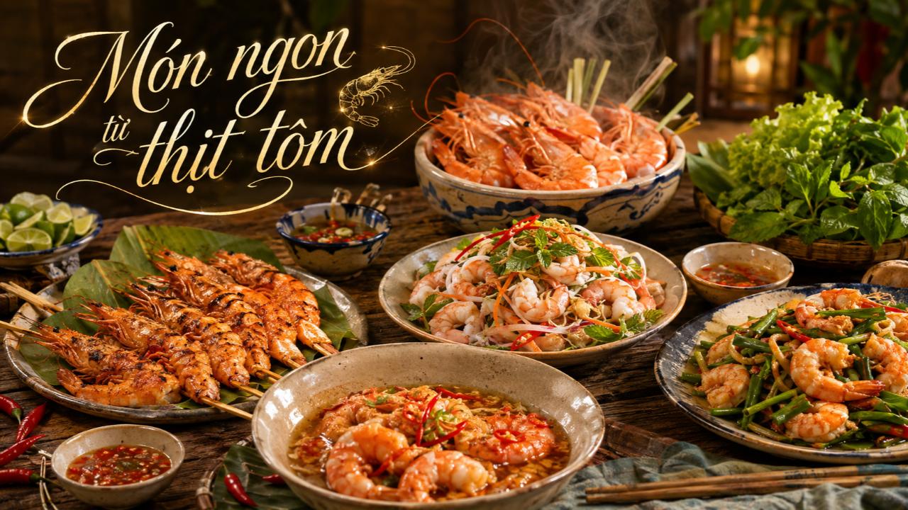 Khám Phá Món Ngon Từ Tôm – Mỗi Cách Nấu Một Hương Vị