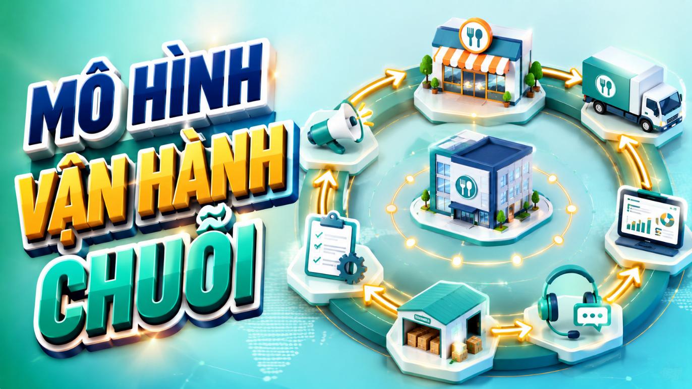 Mô hình vận hành chuỗi – Cách tổ chức và quản lý hệ thống hiệu quả
