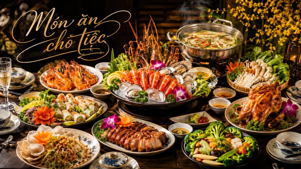 Món Ăn Cho Tiệc – Ngon Sang Trọng, Đẹp Mắt, Ai Ăn Cũng Nhớ