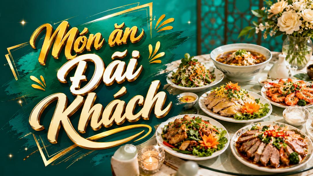 Món ăn đãi khách – Gợi ý thực đơn ngon, dễ chuẩn bị