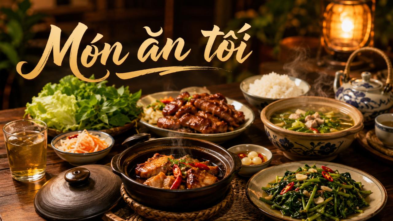 Món Ăn Tối Ngon – Quây Quần Bên Mâm Cơm, Ăn Gì Cũng Thấy Hạnh Phúc