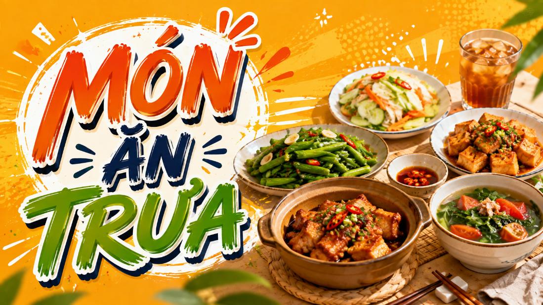 Món ăn trưa – Gợi ý món ngon, dễ chọn cho bữa trưa