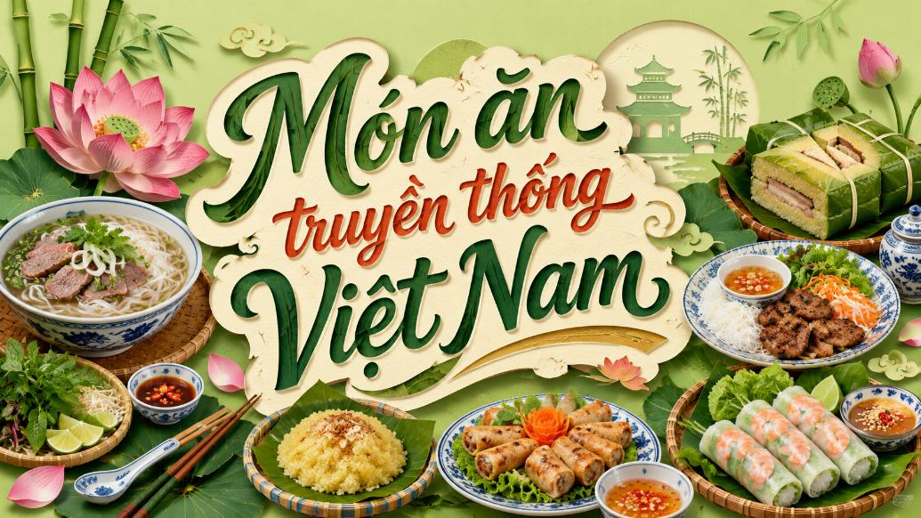 Món ăn truyền thống Việt Nam – Khám phá hương vị đặc trưng ba miền