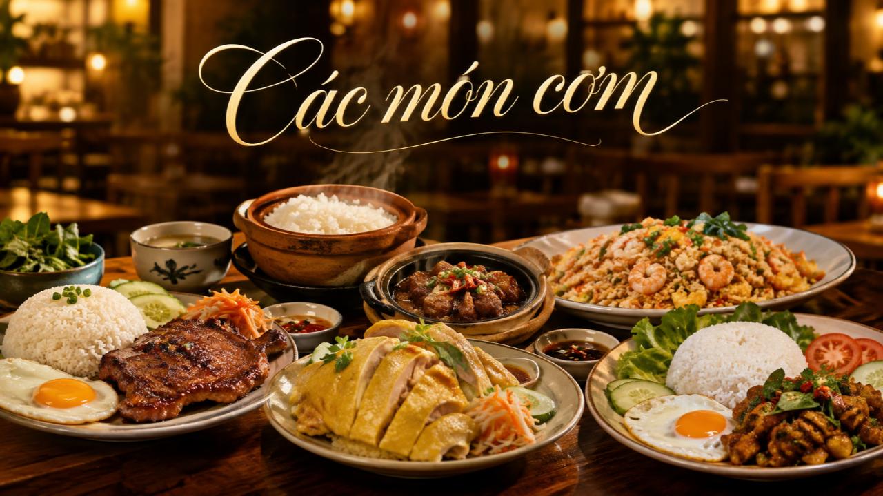 Món Cơm Gia Đình – Quen Thuộc, Ấm Cúng, Ngon Khó Cưỡng