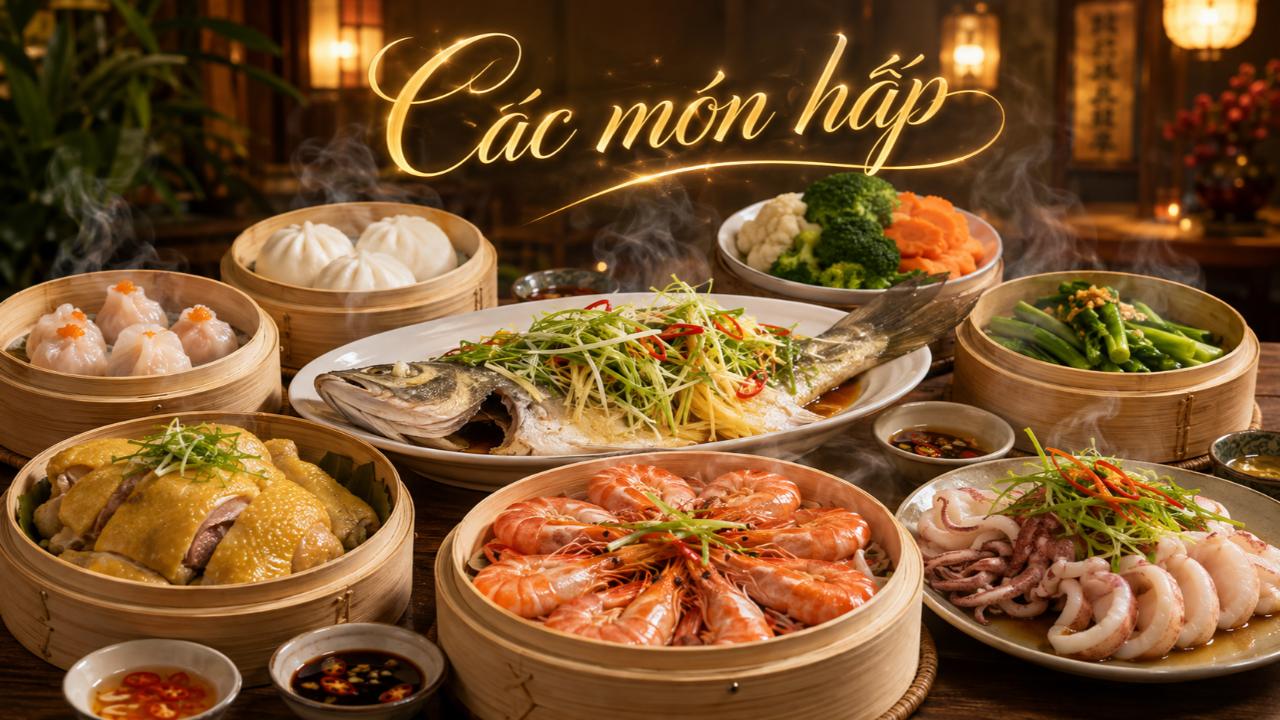 Món Hấp Tròn Vị – Giữ Vẹn Hương Thơm, Thêm Ngon Mỗi Bữa