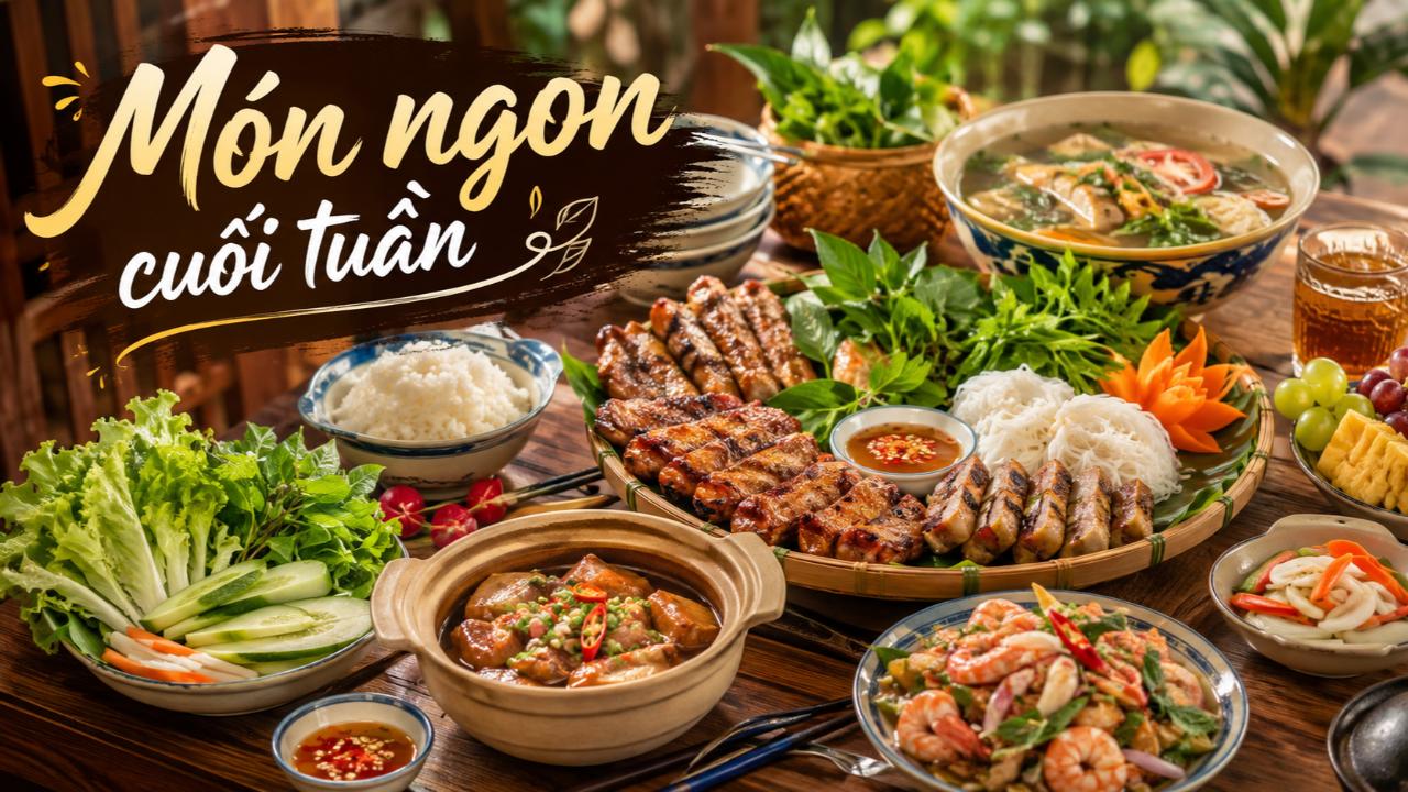 Món Ngon Cuối Tuần – Đổi Vị Cả Nhà, Ăn Là Thích