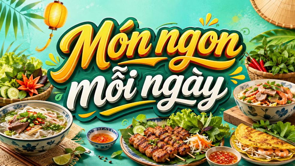 Món ngon mỗi ngày – Gợi ý món ăn ngon, dễ chọn cho bữa ăn hằng ngày