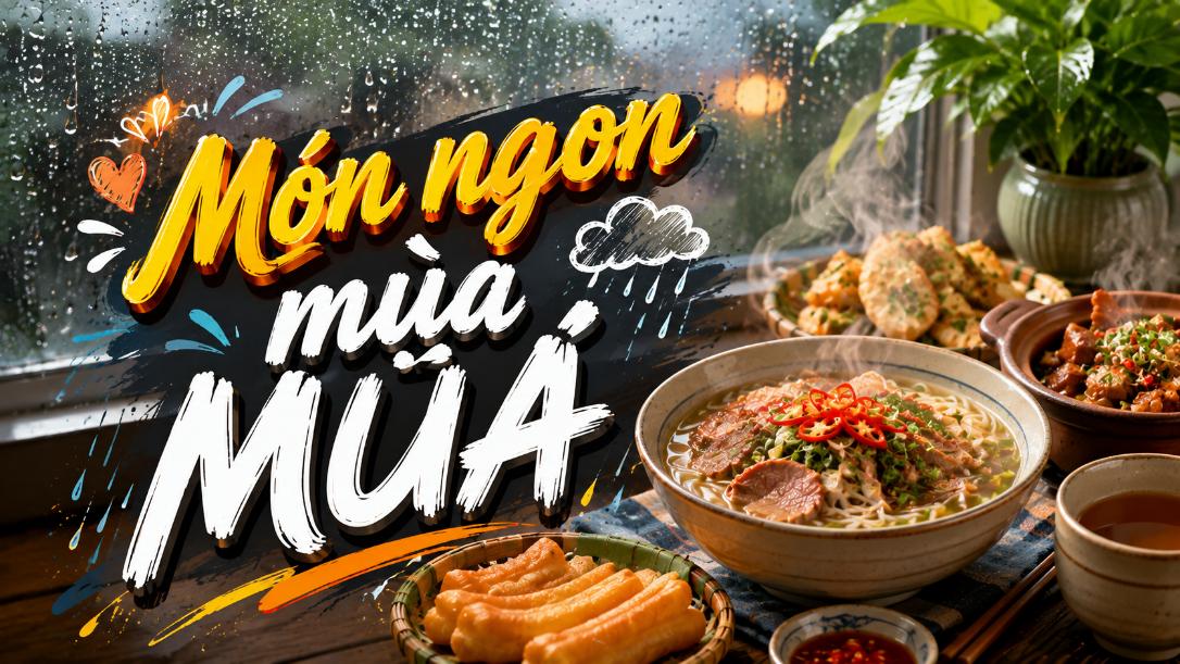 Món ngon mùa mưa – Gợi ý món nóng hổi, đậm đà dễ ăn