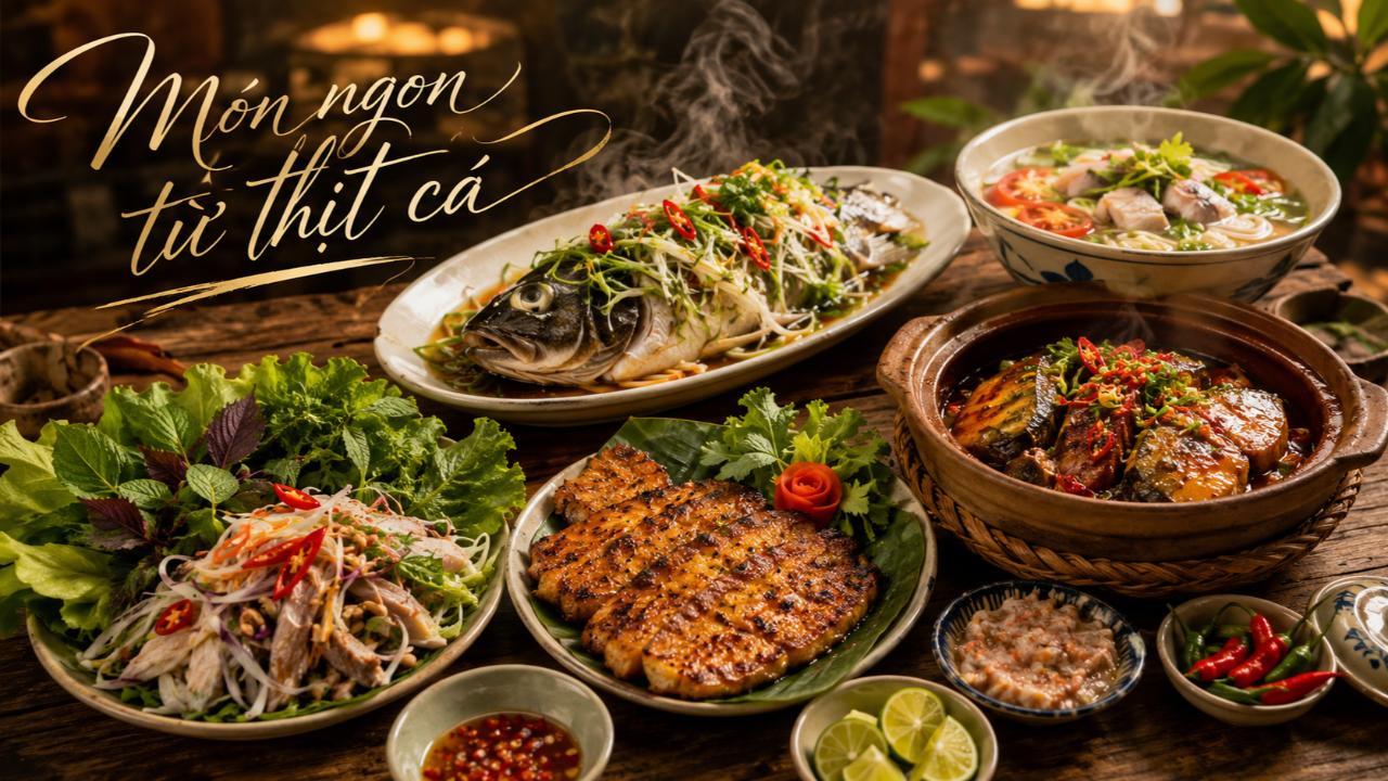 Món Ngon Từ Cá – Tươi Ngon, Tròn Vị Cho Bữa Cơm Gia Đình