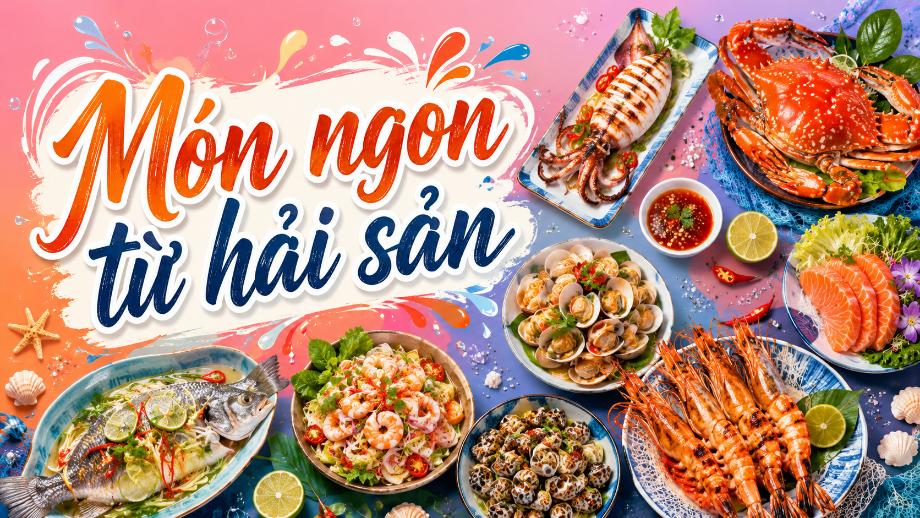 Món ngon từ hải sản – Gợi ý món dễ làm, hấp dẫn cho gia đình