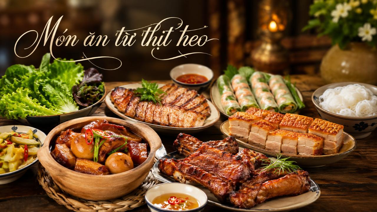 Từ Thịt Heo Quen Thuộc Đến Những Món Ngon Hấp Dẫn
