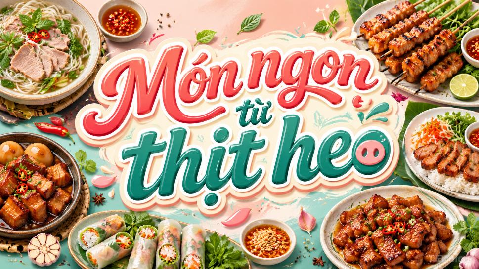 Món ngon từ thịt heo – Gợi ý món dễ làm cho bữa cơm gia đình
