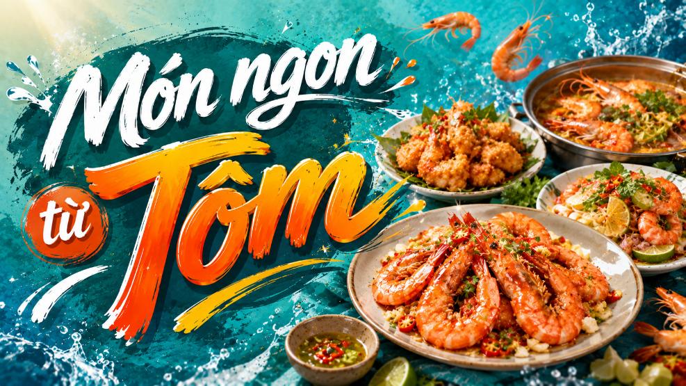 Món ngon từ tôm – Gợi ý món dễ làm, hấp dẫn cho gia đình