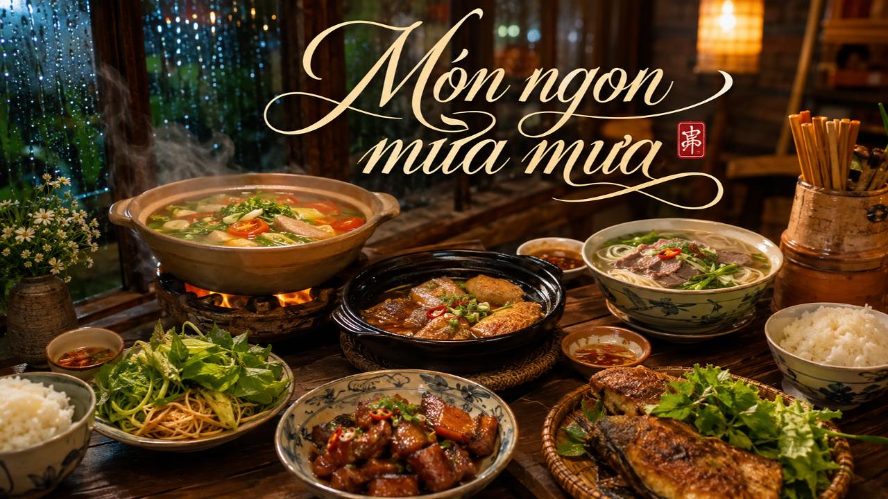 Mưa Rơi, Bếp Ấm – Những Món Ngon Không Thể Chối Từ