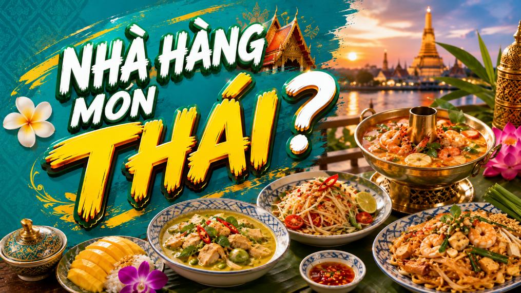 Nhà hàng món Thái? Gợi ý cách chọn địa điểm ngon và phù hợp