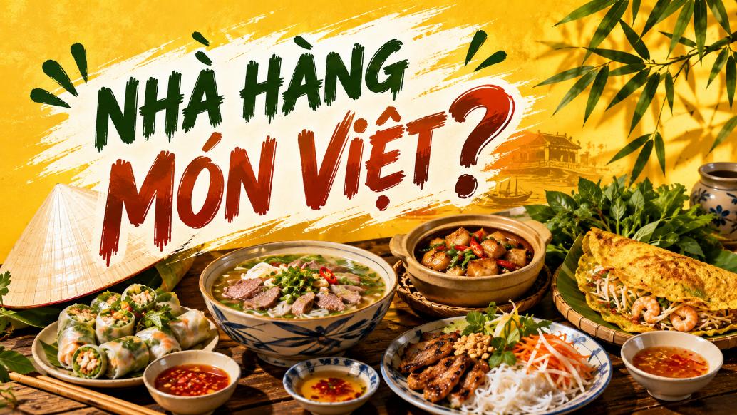 Nhà hàng món Việt? Gợi ý cách chọn địa điểm ngon và phù hợp