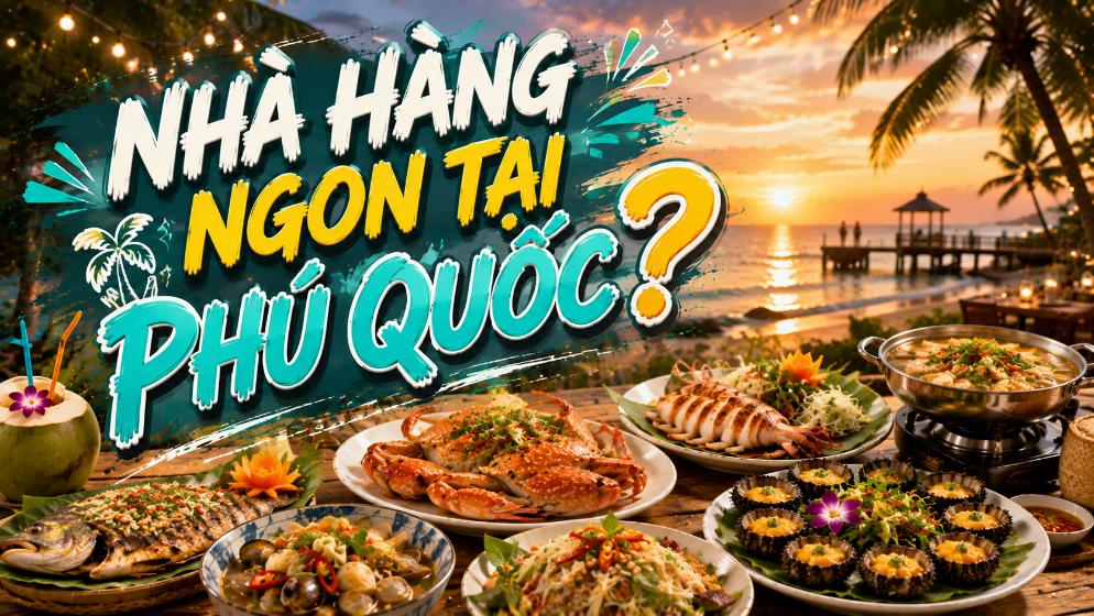 Nhà hàng ngon tại Phú Quốc? Gợi ý lựa chọn theo nhu cầu